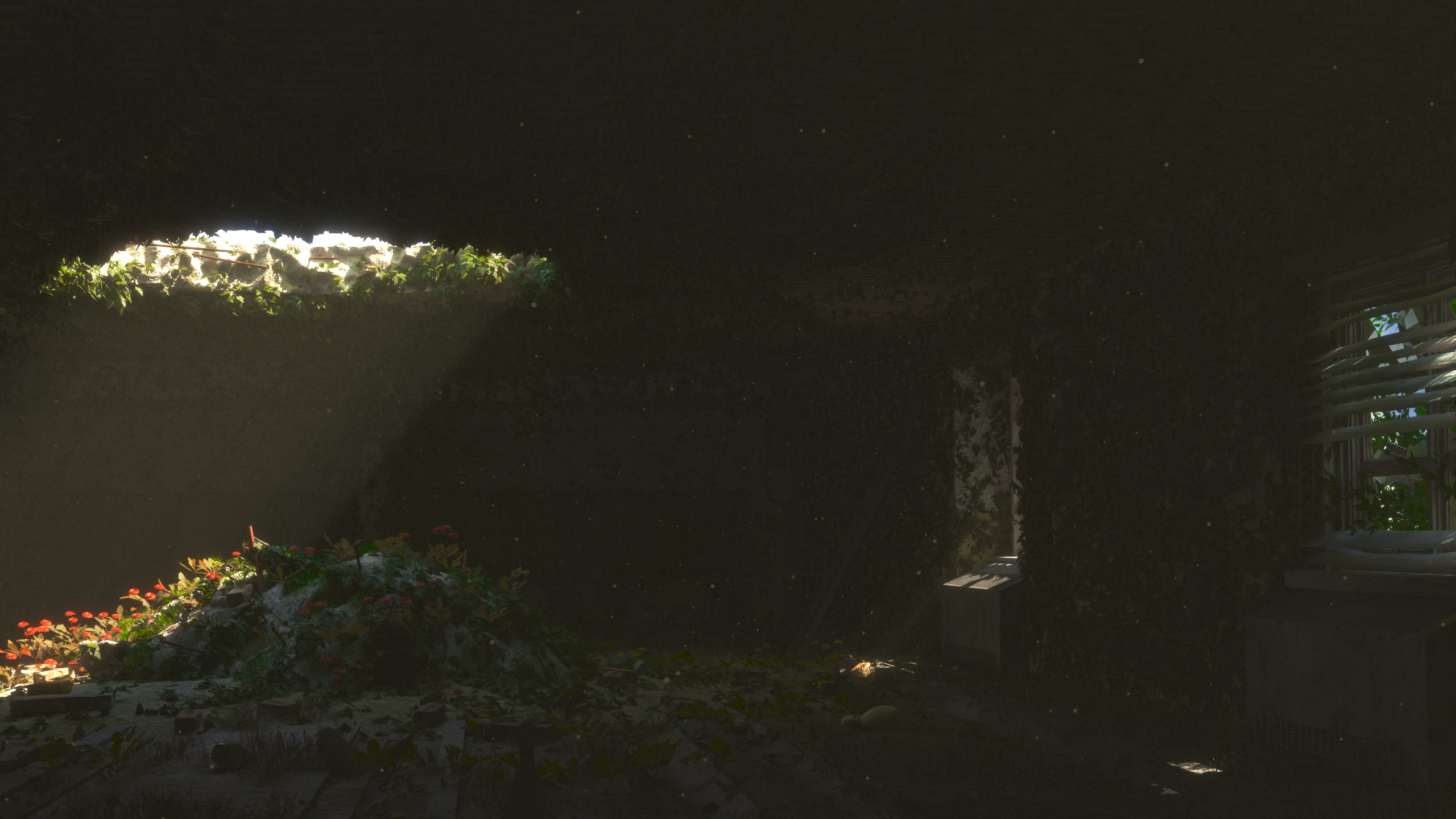 Overgrown Bowling Alley